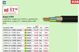 DEK Kabel CYKY nabídka