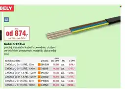 DEK Kabel CYKYLO nabídka
