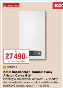 DEK ARISTON Kotel kondenzační kombinovaný Ariston Cares S 24 nabídka
