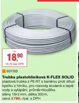 DEK Trubka plastohliníková K-FLEX SOLID nabídka