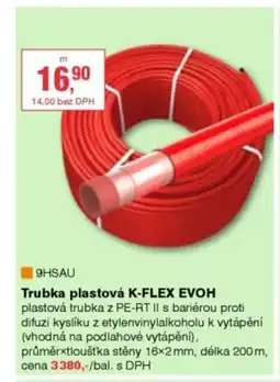 DEK Trubka plastová K-FLEX EVOH nabídka