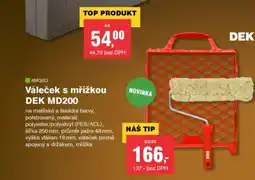DEK Váleček s mřížkou DEK MD200 nabídka