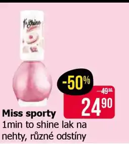 Teta Miss sporty nabídka