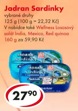 CBA Jadran Sardinky nabídka