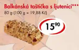 CBA Balkánská taštička s ljutenicí nabídka