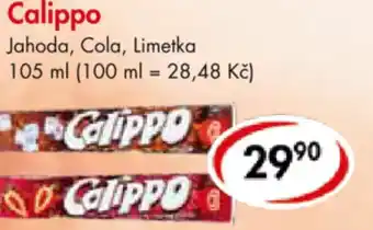 CBA Calippo Jahoda, Cola, Limetka nabídka