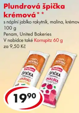 CBA Plundrová špička krémová nabídka