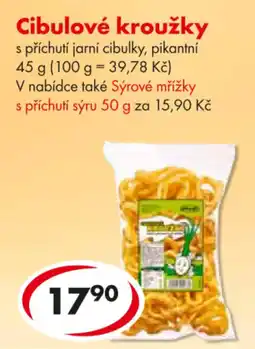 CBA Cibulové kroužky nabídka