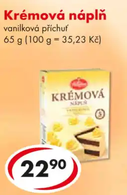 CBA Krémová náplň nabídka