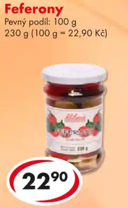 CBA Feferony nabídka