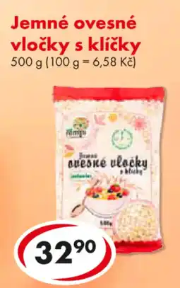 CBA Jemné ovesné vločky s klíčky nabídka