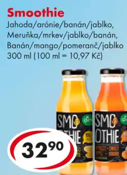 CBA Smoothie nabídka