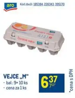 Makro Vejce..M" nabídka