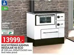 Baumax Kuchyňská kamna regular 46 eco nabídka