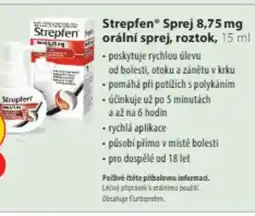 Dr. Max Strepfen Sprej 8,75 mg orální sprej, roztok nabídka