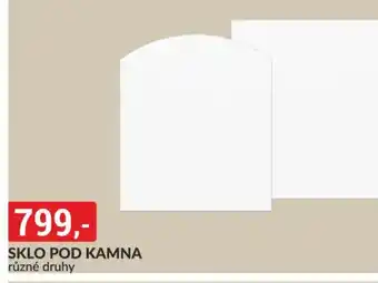 Baumax Sklo pod kamna nabídka