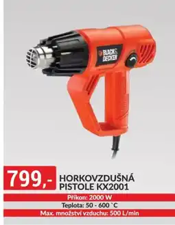 Baumax BLACK+ DECKER Horkovzdušná pistole kx2001 nabídka