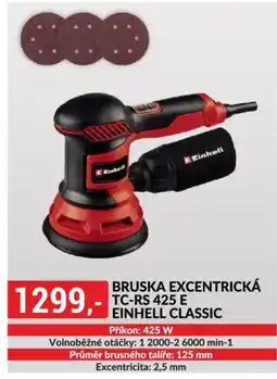 Baumax Bruska excentrická TC-RS 425 E EINHELL Classic nabídka