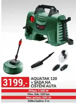Baumax Aquatak 120 + sada na čištění auta nabídka
