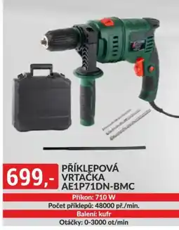 Baumax Příklepová vrtacka AE1P71DN-BMC nabídka