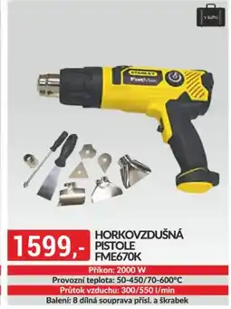 Baumax STANLEY Horkovzdušná pistole FME670K nabídka