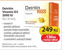Dr. Max Detritin Vitamin D3 2000 IU nabídka