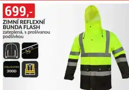 Baumax Zimní reflexní bunda flash nabídka