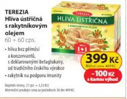 Dr. Max TEREZIA Hlíva ústřičná s rakytníkovým olejem nabídka