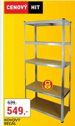 Baumax Kovový regál nabídka