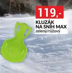 Baumax Kluzák na sníh max nabídka