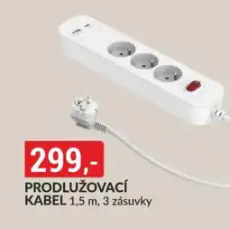 Baumax Prodlužovací kabel nabídka