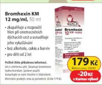 Dr. Max Bromhexin KM 12 mg/ml nabídka