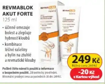 Dr. Max Revmablok Akut Forte nabídka