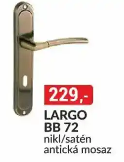 Baumax LARGO BB 72 nikl/satén antická mosaz nabídka