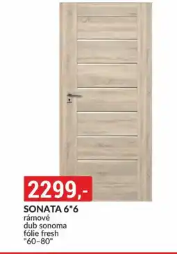 Baumax SONATA 6*6 rámové nabídka