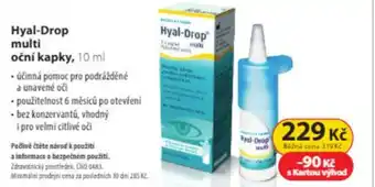 Dr. Max Hyal-Drop multi oční kapky nabídka