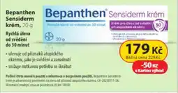 Dr. Max Bepanthen Sensiderm krém nabídka