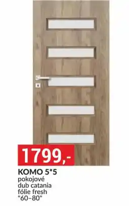 Baumax KOMO 5*5 pokojové nabídka