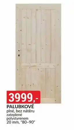 Baumax PALUBKOVÉ plné nabídka