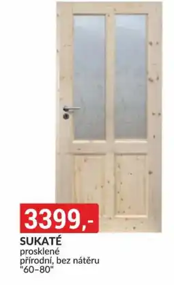 Baumax SUKATÉ prosklené nabídka