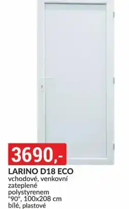 Baumax LARINO D18 ECO vchodové, venkovní nabídka