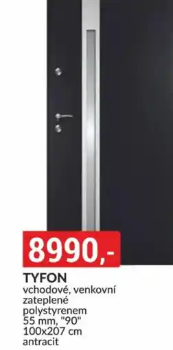 Baumax TYFON vchodové, venkovní zateplené nabídka
