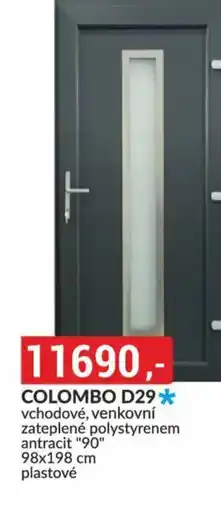 Baumax COLOMBO D29* vchodové, venkovní nabídka