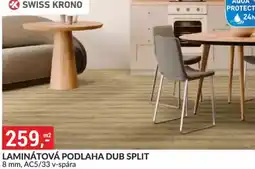 Baumax Laminátová podlaha dub split nabídka