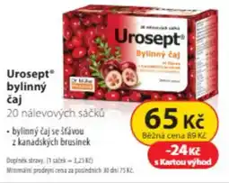 Dr. Max Urosept bylinný čaj nabídka