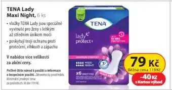 Dr. Max TENA Lady Maxi Night nabídka