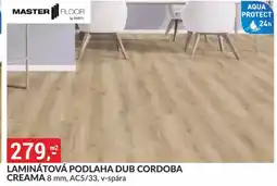 Baumax Laminátová podlaha dub cordoba creama nabídka