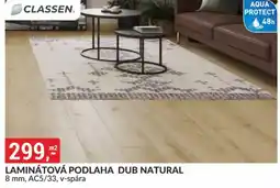 Baumax Laminátová podlaha dub natural nabídka