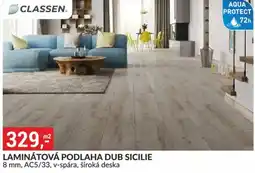 Baumax Laminátová podlaha dub sicilie nabídka