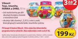 Dr. Max Vibovit Toys, Imunity, Farma a Dino nabídka